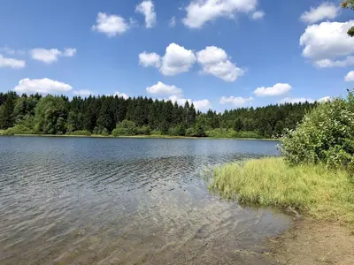Naturlandschaft in der Nähe des Ferienhauses