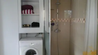 Ein Badezimmer in der Unterkunft Ferienwohnung Wicke