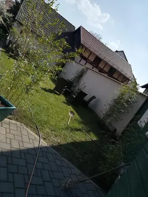 Ein Garten an der Unterkunft Ferienwohnung Brocken