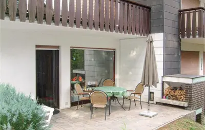 Ein Balkon oder eine Terrasse in der Unterkunft 1 Bedroom Nice Apartment In Goslar