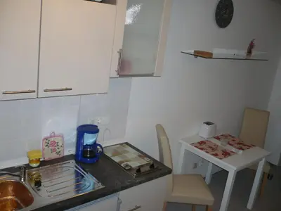 Küche/Küchenzeile in der Unterkunft Apartment Gosch an der Skiwiese