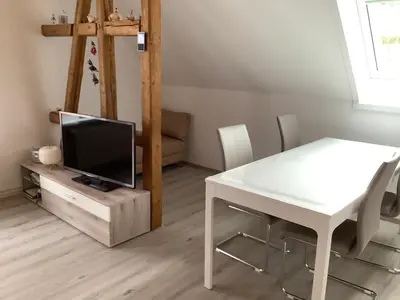 TV/Unterhaltungsangebot in der Unterkunft Ferienhaus Schuster
