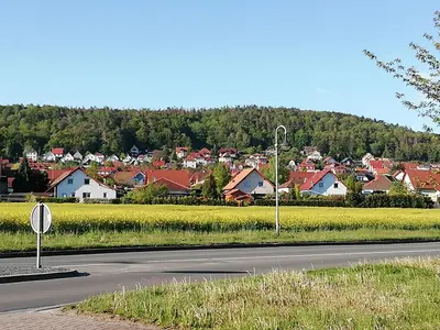 Naturlandschaft in der Nähe der Ferienwohnung