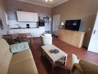 Küche/Küchenzeile in der Unterkunft Ferienwohnung mit Brockenblick Ginko