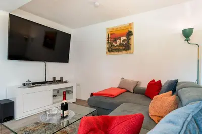 TV/Unterhaltungsangebot in der Unterkunft Ferienhaus am Osterberg