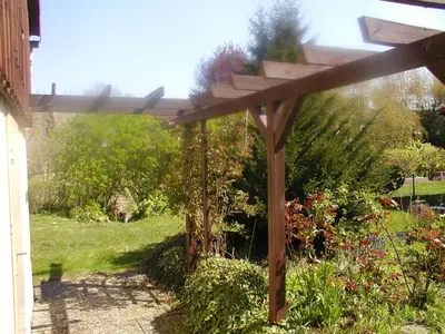 Ein Garten an der Unterkunft Haus an der Radau