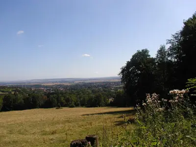Naturlandschaft in der Nähe des Ferienhauses