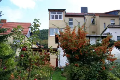 Ein Garten an der Unterkunft Ferienwohnungen Vier Jahreszeiten