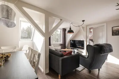 TV/Unterhaltungsangebot in der Unterkunft Schierke Ferienwohnung Hirschrudel