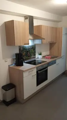 Küche/Küchenzeile in der Unterkunft Haus Harzland