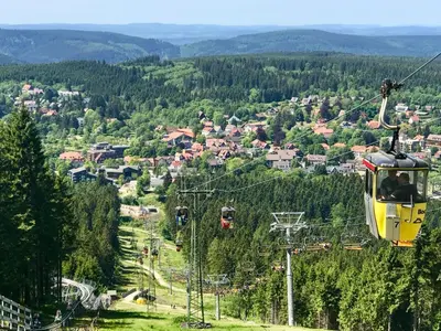 Naturlandschaft in der Nähe der Ferienwohnung