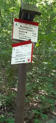 Naturlandschaft in der Nähe der Ferienwohnung