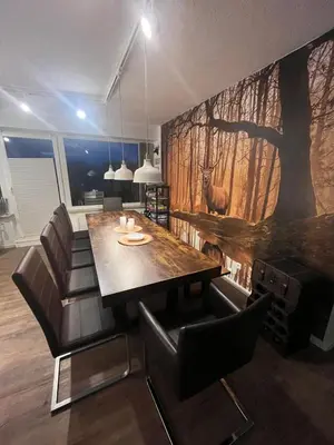 Ein Sitzbereich in der Unterkunft Panoramic Hohegeiß App 646 u 647 mit WLan