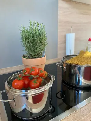 Essen in der Ferienwohnung oder in der Nähe
