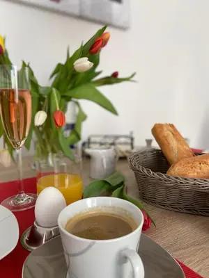 Essen in der Ferienwohnung oder in der Nähe