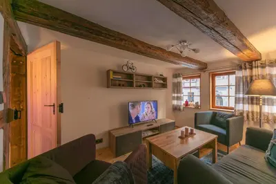 TV/Unterhaltungsangebot in der Unterkunft Villa-Duck-Dich 27
