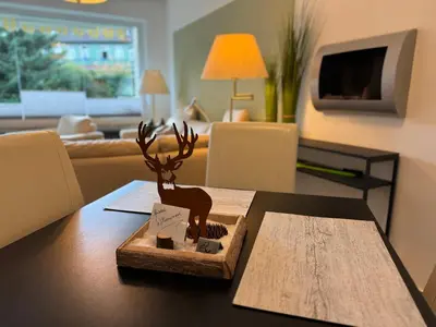 TV/Unterhaltungsangebot in der Unterkunft 5-Sterne Luxusferienwohnung Köhnke 5 - [#122260]