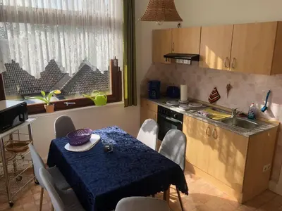 Küche/Küchenzeile in der Unterkunft Haus Gertrud