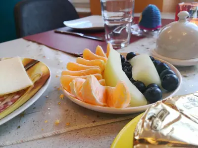 Essen in der Ferienwohnung oder in der Nähe
