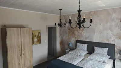 Ein Bett oder Betten in einem Zimmer der Unterkunft Mountain Lake View