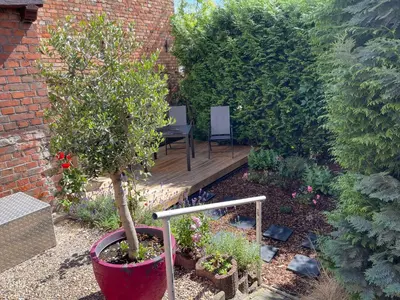 Ein Garten an der Unterkunft Ferienwohnung Rico