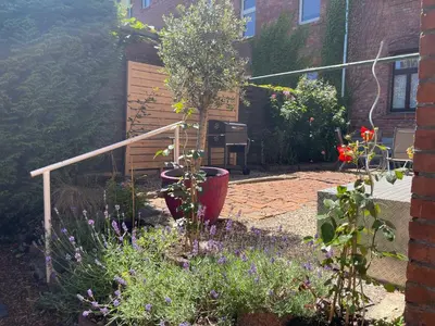 Ein Garten an der Unterkunft Ferienwohnung Rico