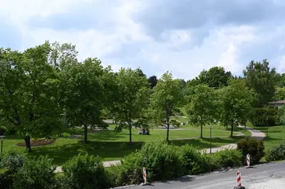 Ein Garten an der Unterkunft Appartement Anne