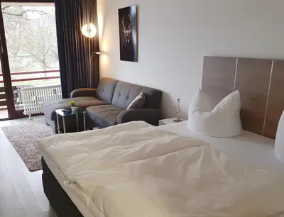Ein Bett oder Betten in einem Zimmer der Unterkunft Appartement Anne