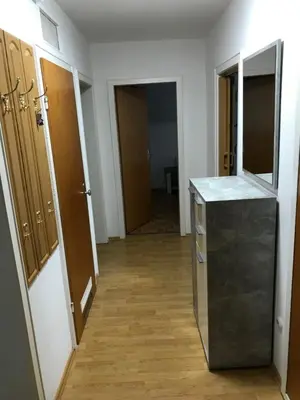 Küche/Küchenzeile in der Unterkunft Am Hirschwald