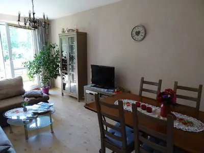 TV/Unterhaltungsangebot in der Unterkunft Ferienwohnung Kerstin
