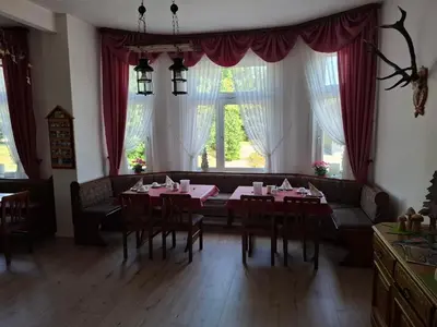 Grundriss der Unterkunft Pension Bodetal