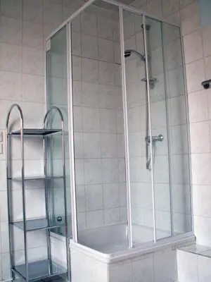 Ein Badezimmer in der Unterkunft Ferienwohnung Köhler