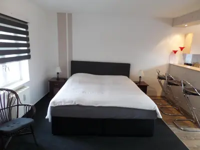 Ein Bett oder Betten in einem Zimmer der Unterkunft Hexensprung 2