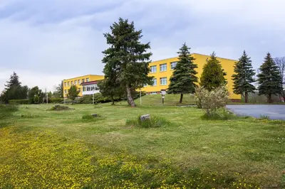 Ein Garten an der Unterkunft Panorama Ferien Hotel Harz