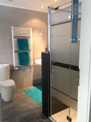 Ein Badezimmer in der Unterkunft Villa Waidhof