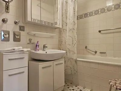 Ein Badezimmer in der Unterkunft Ferienwohnung Große Bergluft Hahnenklee