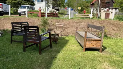 Ein Garten an der Unterkunft Panorama Lodge Hohegeiß Sport und Erholung im Harz