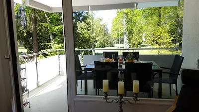 Getränke in der Unterkunft Ferienwohnung Am Casinopark