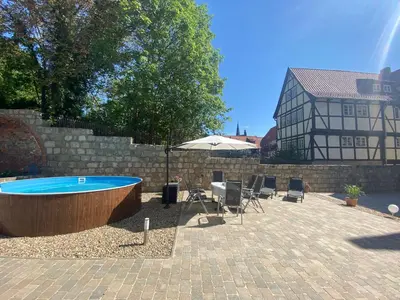 Der Swimmingpool an oder in der Nähe von Apartment In der Hohen