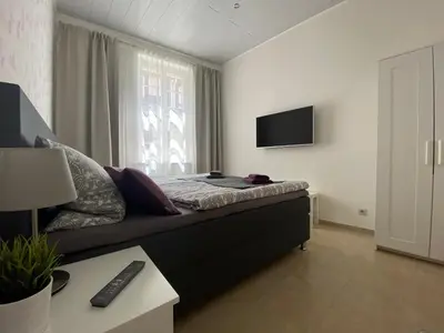 TV/Unterhaltungsangebot in der Unterkunft Apartment In der Hohen