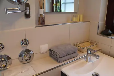 Grundriss der Unterkunft Luxus Ferienwohnung Ausspann