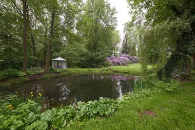 Ein Garten an der Unterkunft Villa Brodthage, App. 4