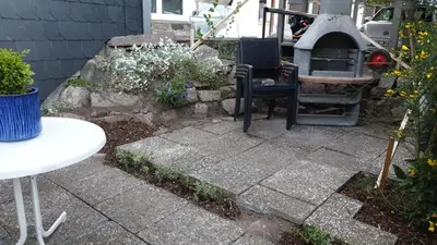 Ein Garten an der Unterkunft Villa ManJana am Wurmberg