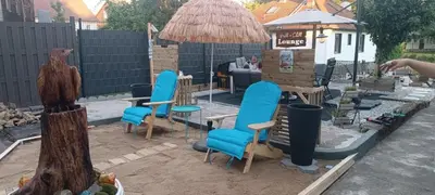 Ein Garten an der Unterkunft FW Okertalerstieg