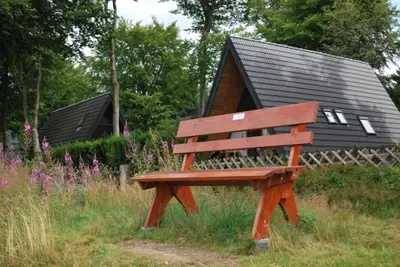 Ein Garten an der Unterkunft Holiday park- Nurdach