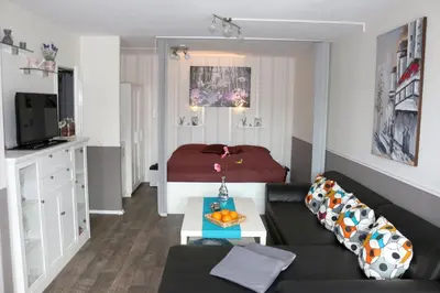 TV/Unterhaltungsangebot in der Unterkunft Ferienwohnung Sonnenblick