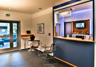 TV/Unterhaltungsangebot in der Unterkunft Median Hotel Garni