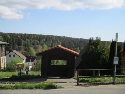Naturlandschaft in der Nähe des Privatzimmers