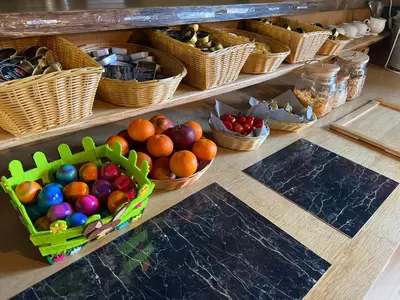 Essen in der Pension oder in der Nähe