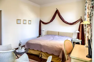 Ein Bett oder Betten in einem Zimmer der Unterkunft Hotel Zum Bär